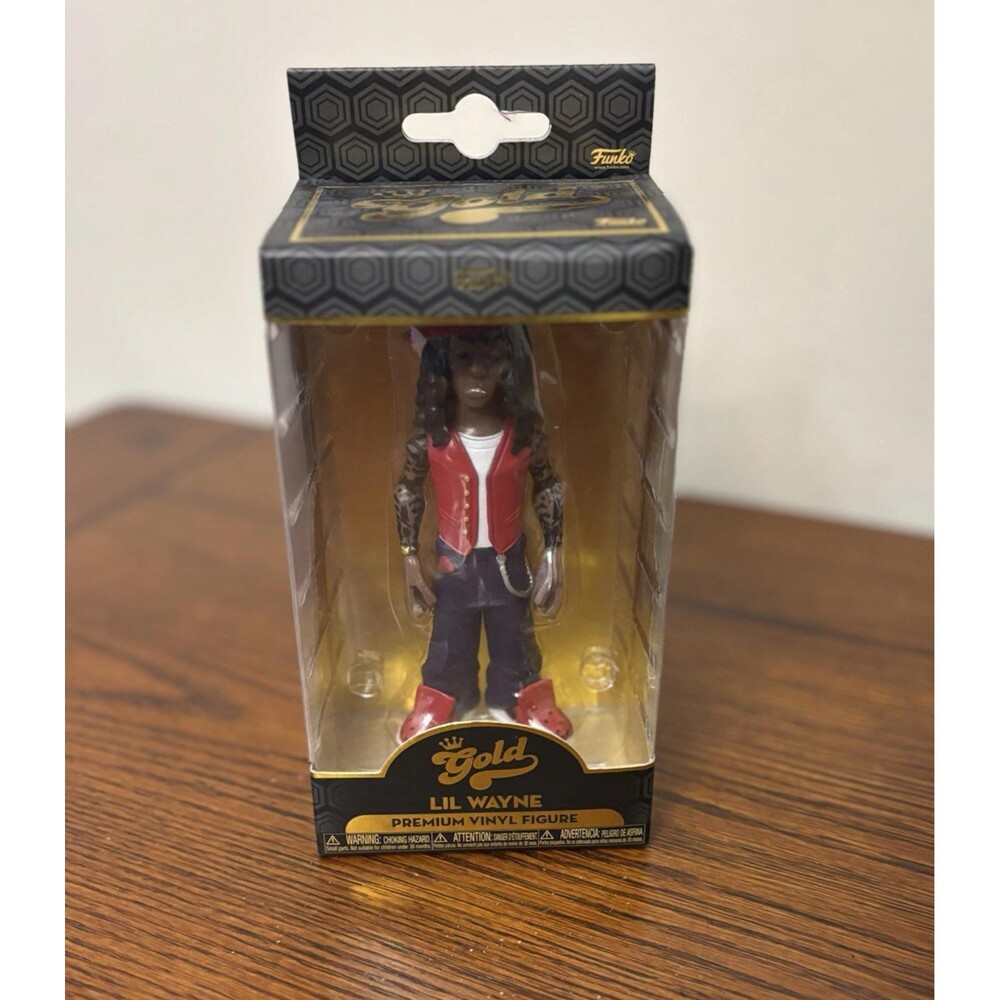 Funko Gold Premium Vinyl Lil Wayne 5" Figure New Sealed